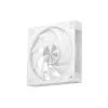 DeepCool Számítógépház - CG580 4F WH V2 (fehér, ablakos, 4x12cm A-RGB, BTF, ATX, 2xUSB3.0, 1xUSB2.0)