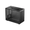 DeepCool Számítógépház - CH160 PLUS (mATX, 2xUSB3.0, Type-C, fekete)