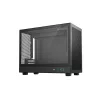 DeepCool Számítógépház - CH160 PLUS (mATX, 2xUSB3.0, Type-C, fekete)