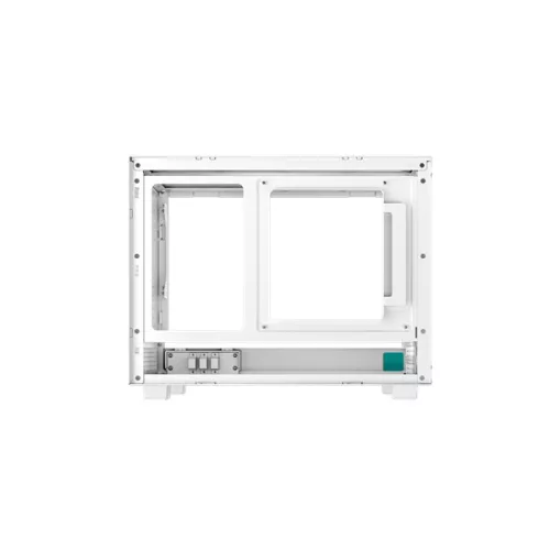 DeepCool Számítógépház - CH160 WH (Mini-ITX, 2xUSB3.0, Type-C, fehér)