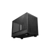 DeepCool Számítógépház - CH160 (Mini-ITX, 2xUSB3.0, Type-C, fekete)