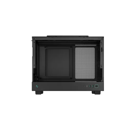 DeepCool Számítógépház - CH160 (Mini-ITX, 2xUSB3.0, Type-C, fekete)