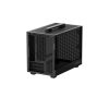 DeepCool Számítógépház - CH160 (fekete, Mini-ITX, 2xUSB3.0, Type-C, fekete)