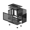 DeepCool Számítógépház - CH160 (Mini-ITX, 2xUSB3.0, Type-C, fekete)