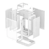 DeepCool Számítógépház - CH170 PLUS WH (Micro-ATX/Mini-ITX, 2xUSB3.0, Type-C, fehér)