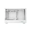 DeepCool Számítógépház - CH260 WH (fekete, Mini-ITX/Micro ATX (BTF), 2xUSB3.0, Type-C, fehér)