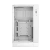 DeepCool Számítógépház - CH270 DIGITAL WH (fekete, Mini-ITX/Micro-ATX (BTF), 2xUSB3.0, Type-C, fehér)