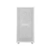 DeepCool Számítógépház - CH360 DIGITAL WH (fekete, 2x14cm +1x12 venti, Mini-ITX / Micro-ATX, 1xUSB3.0, A-RGB, fehér)