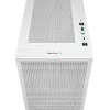 DeepCool Számítógépház - CH360 DIGITAL WH (fekete, 2x14cm +1x12 venti, Mini-ITX / Micro-ATX, 1xUSB3.0, A-RGB, fehér)