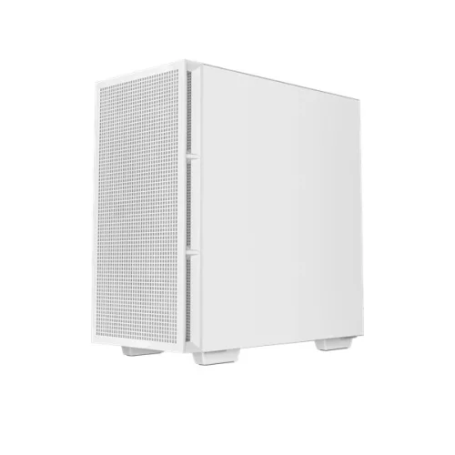 DeepCool Számítógépház - CH360 DIGITAL WH (fekete, 2x14cm +1x12 venti, Mini-ITX / Micro-ATX, 1xUSB3.0, A-RGB, fehér)