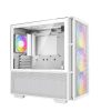 DeepCool Számítógépház - CH560 WH (fehér, 3x14cm + 1x12  A-RGB ventilllátor, E-ATX, 2xUSB3.0)