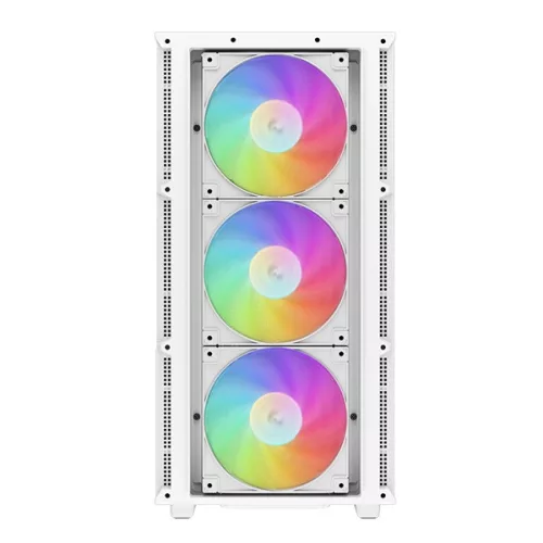 DeepCool Számítógépház - CH560 WH (fehér, 3x14cm + 1x12  A-RGB ventilllátor, E-ATX, 2xUSB3.0)