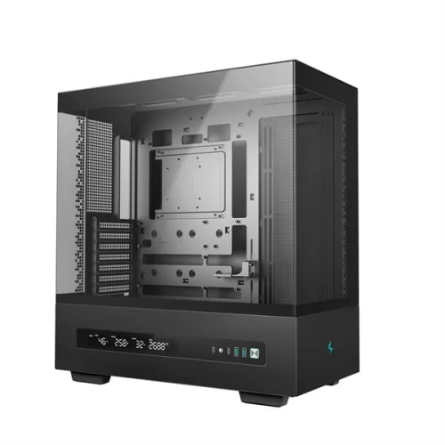 DeepCool Számítógépház - CH690 DIGITAL (fekete, ATX, 1xUSB-C, 2xUSB3.0)