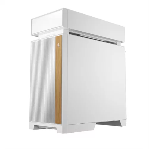 DeepCool Számítógépház - CL6600 WH (fehér, 1x360cm AIO vízhűtés,  2x120mm A-RGB, ATX, 2xUSB3.0, 1xUSB-C)