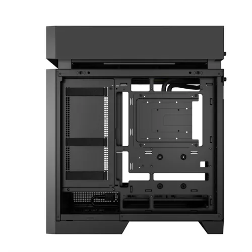 DeepCool Számítógépház - CL6600 (fekete, 1x360cm AIO vízhűtés, 2x120mm A-RGB, ATX, 2xUSB3.0, 1xUSB-C)