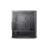 DeepCool Számítógépház - MATREXX 50 (fekete, fekete belső, ablakos, 12cm ventilátor, ATX, mATX, 1xUSB3.0, 2xUSB2.0)