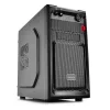 DeepCool Számítógépház - SMARTER (fekete, fekete belső, mATX, 1xUSB3.0, 1xUSB2.0)