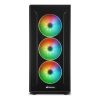 Sharkoon Számítógépház - TG6M RGB (fekete; ATX,mATX; alsó táp; 7x120mm v.; 2xUSB3.0, 2xUSB2.0, I/O)