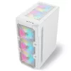 Spirit of Gamer Számítógépház - REBEL XT White (fekete, ablakos, 4x12cm ventilátor, alsó táp,  ATX, 1xUSB3.0, 2xUSB2.0)