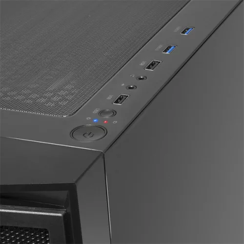Spirit of Gamer Számítógépház - GHOST 5 RGB (fekete, ablakos, 2x20cm, 2x12cm ventilátor, ATX, mATX, 2xUSB3.0, 1xUSB2.0)