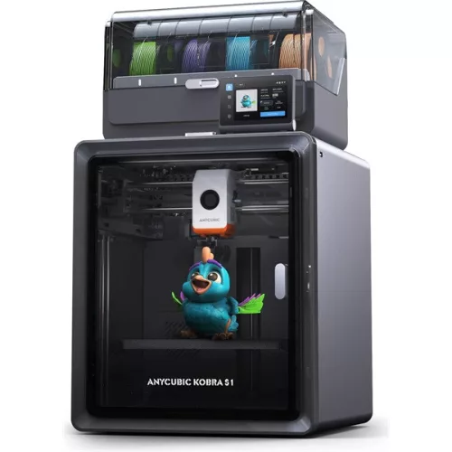ANYCUBIC 3D nyomtató - Kobra S1 Combo (Filament technológia, 4 szín, Építőtér 250x250x250 mm)