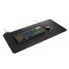 Sharkoon Egérpad - 1337 Gaming Mat RGB V2 900 (900 x 425 x 3 mm, RGB LED, lecsatlakoztatható USB kábel, fekete)