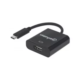   Manhattan Kábel átalakító - USB-C 3.1 to HDMI (3840x2160p@30Hz, 4K, Full HD, UHD)