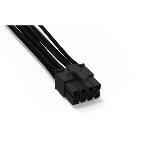 Be Quiet! Kábel - CPU Power Cable CC-7710 (P8, 1 csatlakozó, erenként harisnyázott, 70 cm, fekete)