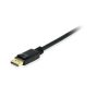 Equip Kábel - 119256 (DisplayPort1.4 kábel, 8K/60Hz, apa/apa, fekete, 10m)