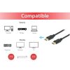 Equip Kábel - 119256 (DisplayPort1.4 kábel, 8K/60Hz, apa/apa, fekete, 10m)