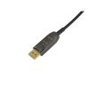 Equip Kábel - 119445 (Aktív, DisplayPort 1.4, apa/apa, 8K/60Hz, HDCP/HDR/DSC/MST, aranyozott, 50m)