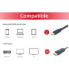 Equip Kábel - 133427 (USB-C to DisplayPort, apa/apa, 4K/60Hz, műanyag burkolat, 2m)