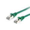 Equip Kábel - 605543 (S/FTP patch kábel, CAT6, Réz, LSOH, zöld, 0,25m)