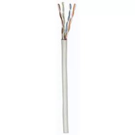   Manhattan Kábel - U/UTP Fali kábel dob (305m, réz, 23AWG, Cat6, Szürke)