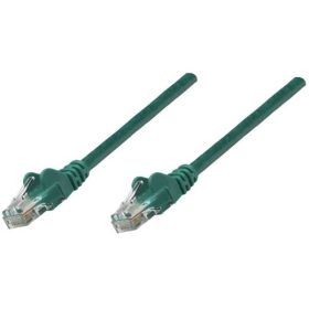   Manhattan Kábel - U/UTP Patch (RJ45 to RJ45, Cat6, 0,5m, zöld, réz)