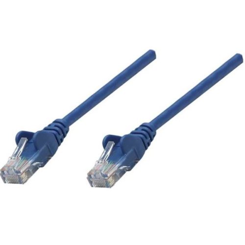 Manhattan Kábel - U/UTP Patch (RJ45 to RJ45, Cat6, 0,5m, kék, réz)