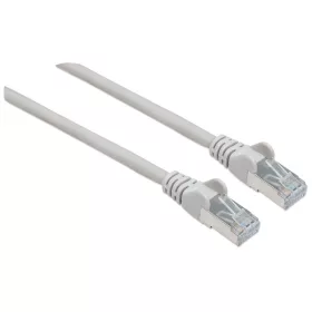   Manhattan Kábel - S/FTP Patch (RJ45 to RJ45, Cat7 kábel Cat6A moduláris csatlakozóval, 2m, szürke, réz)