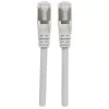 Manhattan Kábel - S/FTP Patch (RJ45 to RJ45, Cat7 kábel Cat6A moduláris csatlakozóval, 3m, szürke, réz)
