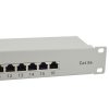 Equip Patch panel - 327316 (16 port, Cat5e, 1U, árnyékolt, szürke)