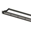 Equip Keystone Patch Panel - 769248 (48 port, Cat6, 1U, árnyékolatlan, fekete)