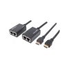 Manhattan Extender - HDMI - Cat5e/6 Hosszabbító, 30 m-ig 1080p