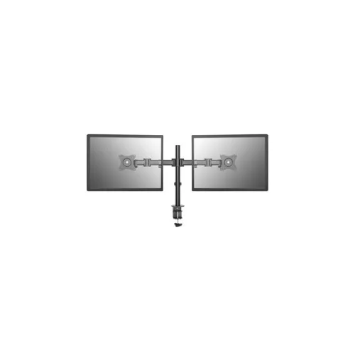Equip Monitor Asztali konzol - 650115 (13"-27", 2 monitor, forgatható, dönthető, állítható magasság, Max.:2x8kg, fekete)