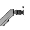 Equip Munkaállomás fali konzol - 650170 (17"-32", 1 monitor, dönthető, forgatható, Max.: 8kg, fekete)