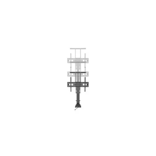 Equip TV/Monitor állvány - 650606 (37"-65" álló, beépíthető, motoros, távirányító, Max.:50kg, fekete)