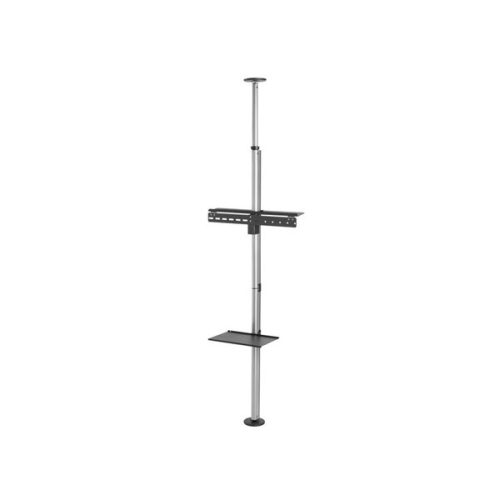 Equip TV állvány - 650621 (37"-70" álló, forgatható, állítható magasság, Max.:30kg, ezüst)