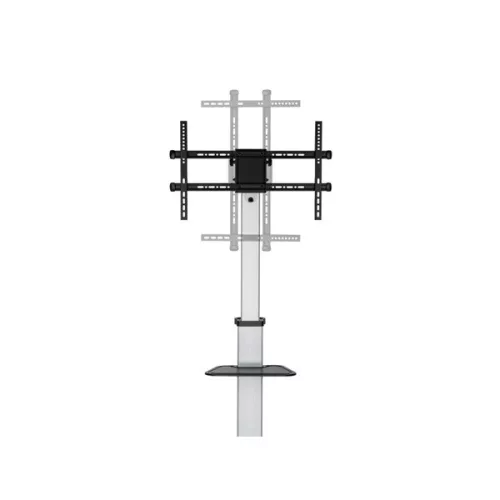 Equip TV állvány - 650630 (37"-86" álló, gurulós, forgatható 90°, dönthető, Max.:50kg, fekete)