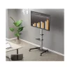Equip TV állvány - 650630 (37"-86" álló, gurulós, forgatható 90°, dönthető, Max.:50kg, fekete)
