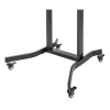 Equip TV állvány - 650632 (55"-100" álló, dönthető, állítható magasság, gurulós, motoros, Max.:120kg, fekete)