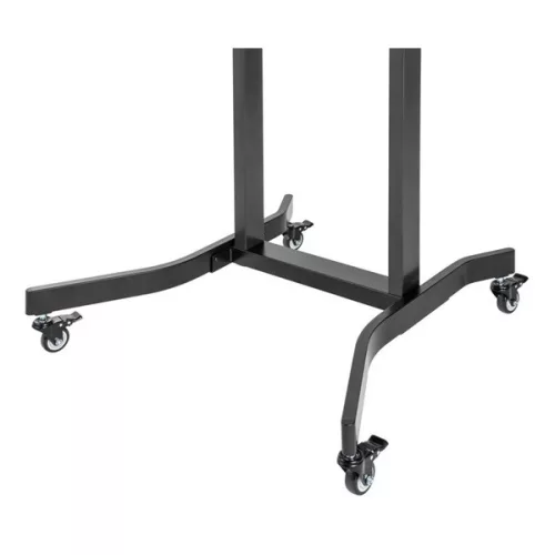 Equip TV állvány - 650632 (55"-100" álló, dönthető, állítható magasság, gurulós, motoros, Max.:120kg, fekete)