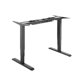   Equip Motoros Asztal láb - 650805 (Dupla motor, állítható magasság: 62cm-128cm, Max.:125kg, fekete)